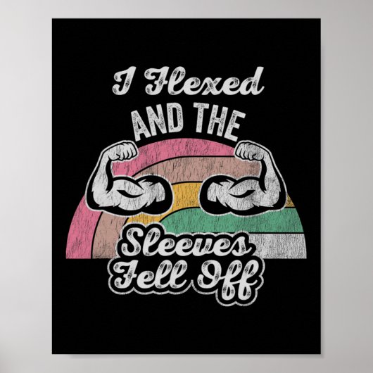 私は曲がって袖が落ちた1 ポスター (正面)