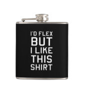 私は曲りますが、このワイシャツを好みます フラスク (正面)