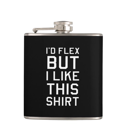 私は曲りますが、このワイシャツを好みます フラスク (正面)