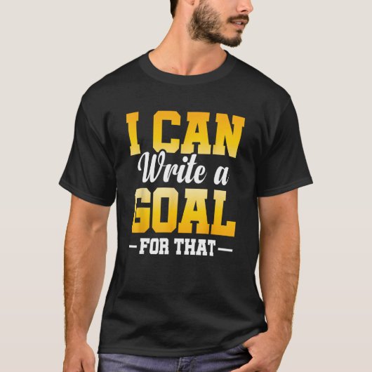 私は書そのゴールができる1 Tシャツ (正面)