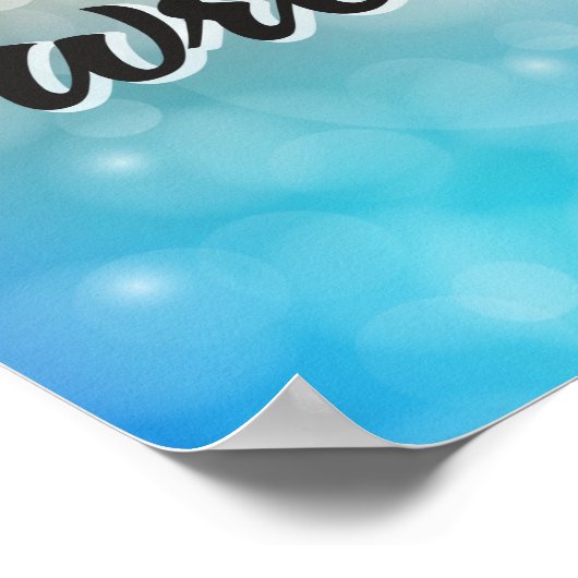 私は書今日。 ポスター (角)