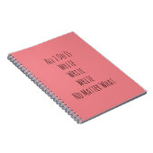 私は書 ノートブック (右側)