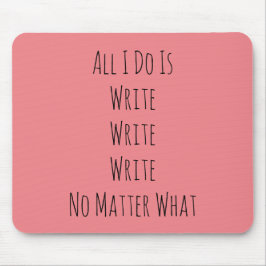 私は書 マウスパッド