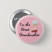 私は曾祖母です 缶バッジ (正面&裏面)