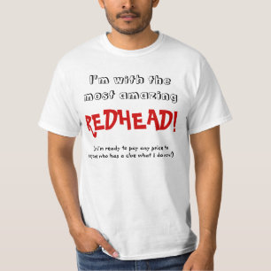 私は最もすばらしい赤毛とあります! Tシャツ