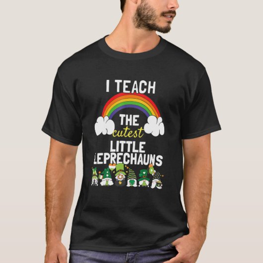 私は最も教えかわい小さなレプレSt patricks Tシャツ (正面)