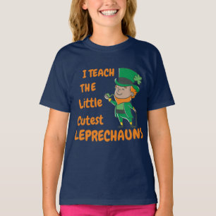 私は最も教え可愛いSt patricks・レプラーシャン Tシャツ