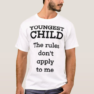私は最も若いです Tシャツ
