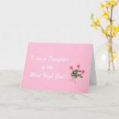 私は最も高い神の娘だ！ カード (黄色い花)