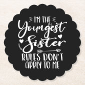 私は最年少の妹の皮肉の恋人かわいい妹だ ペーパーコースター (正面)
