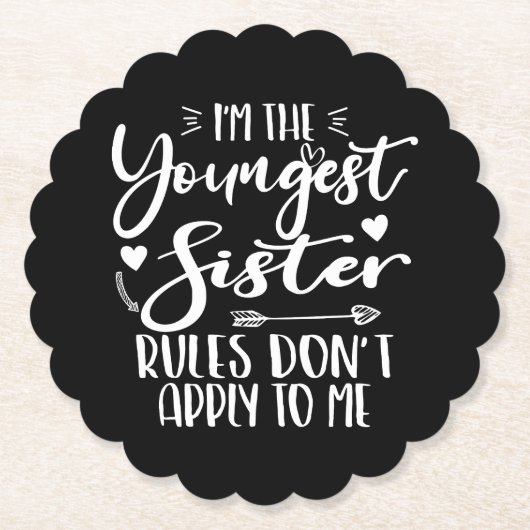 私は最年少の妹の皮肉の恋人かわいい妹だ ペーパーコースター (正面)