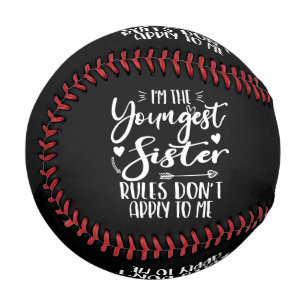 私は最年少の妹の皮肉の恋人かわいい妹だ 野球ボール