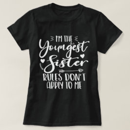 私は最年少の妹の皮肉の恋人かわいい妹だ Tシャツ