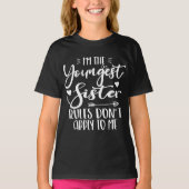 私は最年少の妹の皮肉の恋人かわいい妹だ Tシャツ (正面)