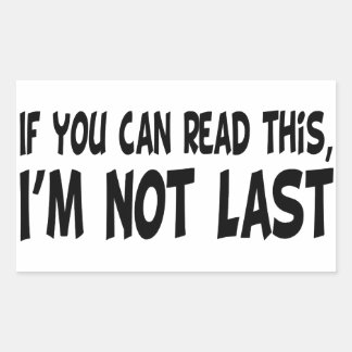 私は最後ではない 長方形シール