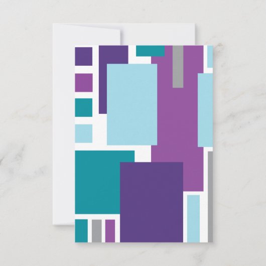 私は最愛のユダヤ人の結婚式のパーティーカード 招待状 (裏面)