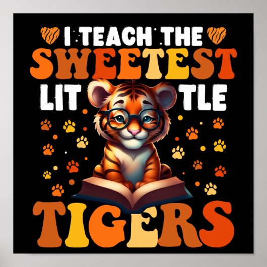 私は最教えも甘いリトルタイガース先生 ポスター (正面)