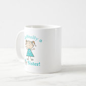 私は最終的に姉の棒の姿の女の子です コーヒーマグカップ (正面左)