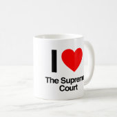 私は最高裁判所が大好きだ コーヒーマグカップ (正面右)