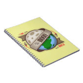 私は月およびバックのノートに愛します ノートブック (右側)