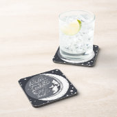 私は月および背部に愛します コースター (右側)