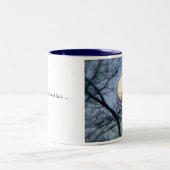 私は月および背部ギフトのマグに愛します ツートーンマグカップ (中央)