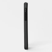 私は月および背部黒に愛します Case-Mate iPhoneケース (裏面/左)