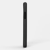 私は月および背部黒に愛します Case-Mate iPhoneケース (裏面/右)