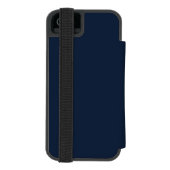 私は月および背部Rocketshipに愛します Incipio iPhoneウォレットケース (フォリオ裏面)