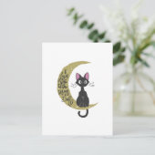 私は月とバックにあなたを愛する – バックコロを選択 ポストカード (スタンド正面)