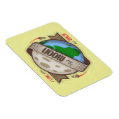 私は月とバックにあなたを愛する – 柔軟な磁石 マグネット (右側)