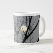 私は月と背中に愛し、ジャンボマグ ジャンボコーヒーマグカップ (正面右)