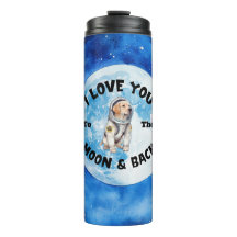 私は月に愛し&バックラブラドールレトリバー