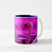 私は月に愛し、バック – ツートーンマグカップ (正面右)