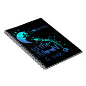 私は月に愛し、バック –  ノートブック (右側)