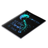 私は月に愛し、バック –  ノートブック (左側)