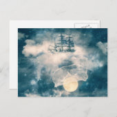 私は月を持って来ようと思っています ポストカード (正面/裏面)