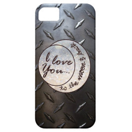 私は月及び背部に愛します iPhone 11 ケース