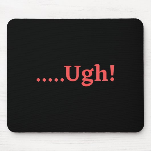 私は月曜日のアニメかわいいとおもしろい無邪気な河合が大嫌い マウスパッド (正面)