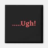 私は月曜日のアニメかわいいとおもしろい無邪気な河合が大嫌い マグネット (正面)