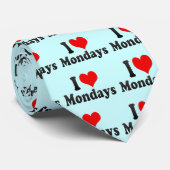 私は月曜日を愛します ネクタイ (ロール)