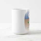 私は月曜日を憎みます コーヒーマグカップ (中央)