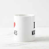 私は月餅が大好き コーヒーマグカップ (中央)