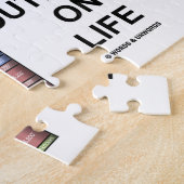 私は有します生命(地質学のユーモア)の層にされた展望を ジグソーパズル (側面)