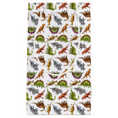 私は有史以前の恐竜のギフトバッグを愛します スモールペーパーバッグ (正面)