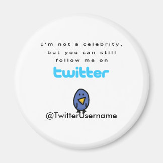 私は有名人ではない…Twitter後を追で私 マグネット