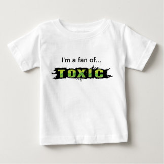 "私は有毒な"ベビーのTシャツのファンです ベビーTシャツ