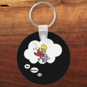 私は望む飛んでいる キーホルダー (正面)