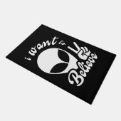 私は望ん信じだ ドアマット (アングル)