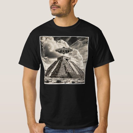 私は望ん信じだ Tシャツ (正面)